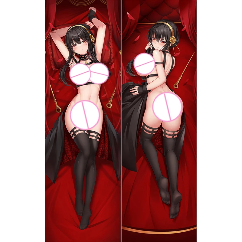 

Anime Dakimakura Pillow Case Fate Sexy and Busty Yor Forger Double-Sided Halloween Decoration