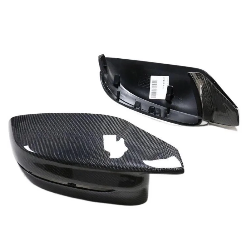 مناسبة لسيارات BMW G80/G82/G83/87 جديد M3 M4 M2 ألياف الكربون استبدال الرؤية الخلفية عكس غطاء مرآة #4