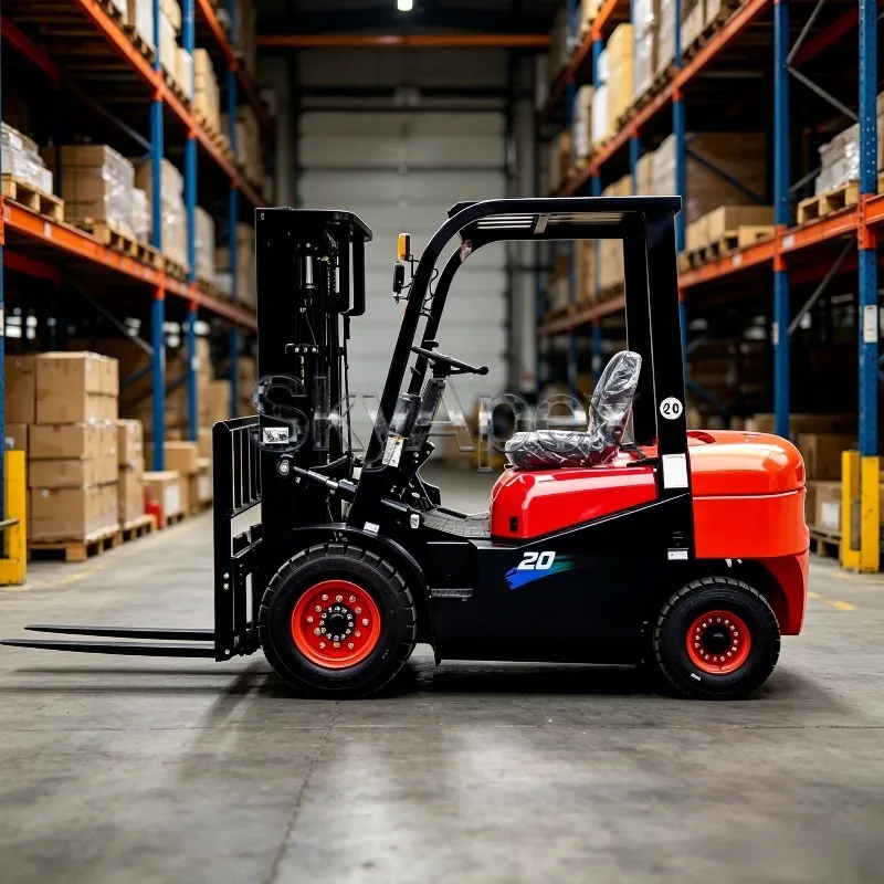 Fob 1.5T 2T 3T Four Wheel Ride On Full Electric Forklift Stacker 3M Lift Gear For Accurate Pallet Transport In Warehouse Custom