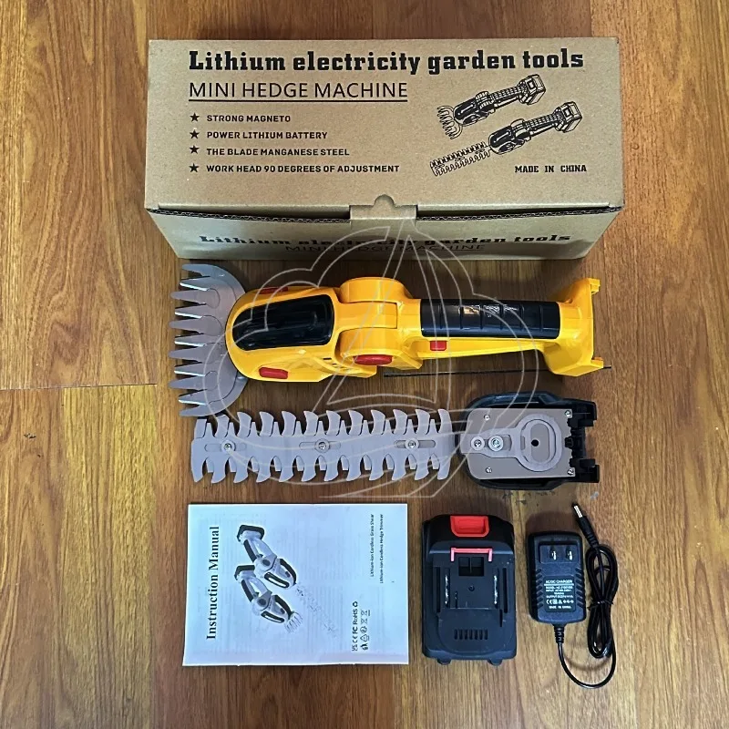 Rechargeable Handheld Weed Cutter Electric Grass Trimmer Home Use