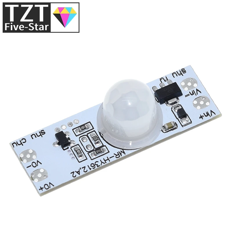 DC 12V 24V Ceiling PIR Motion Sensor Switch Module 3A IR Infrared Induction Body Sensor Detector Controller Switch for LED Light