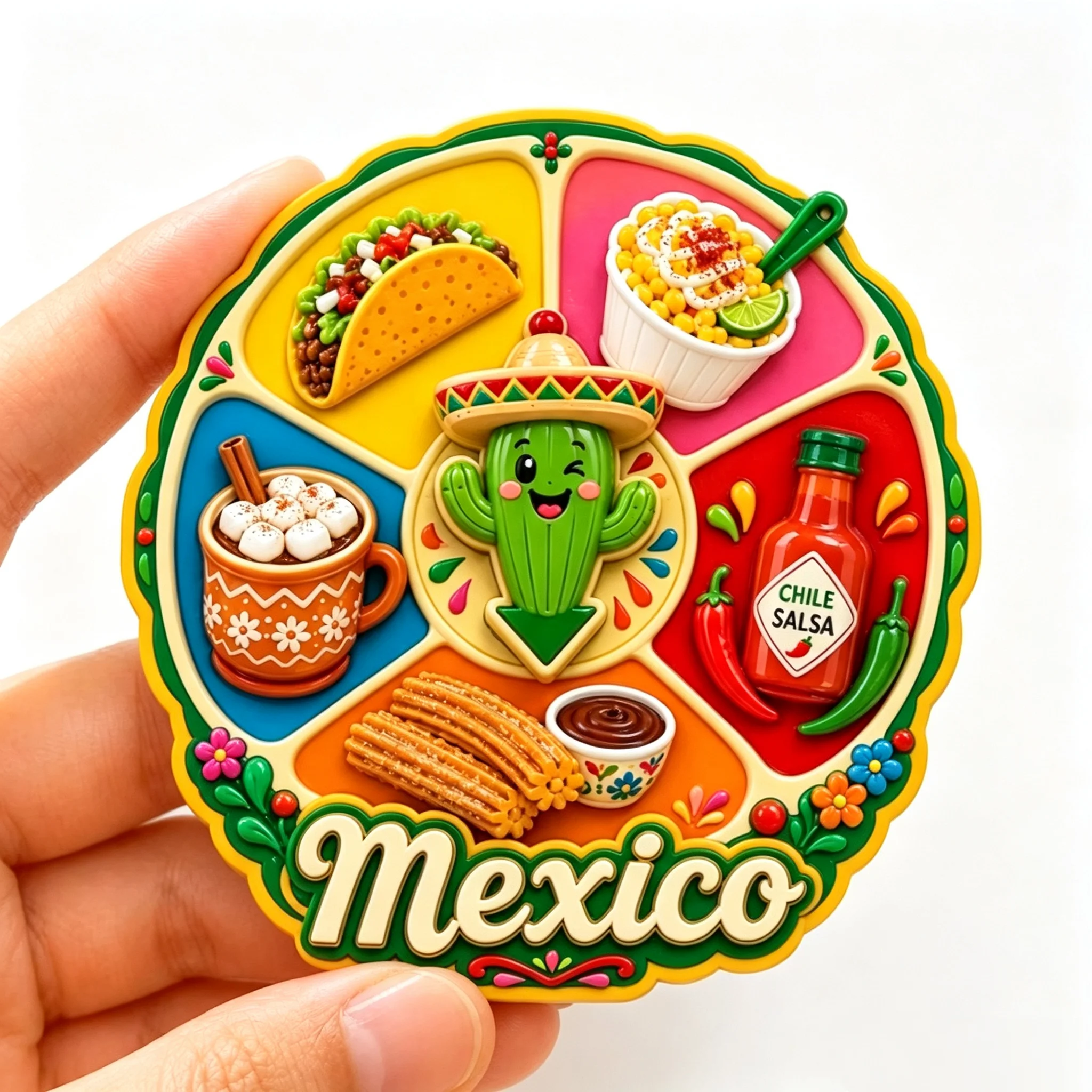 North America Mexico 3D Fridge Magnets Tourism Souvenir Refrigerator Magnets Sticker