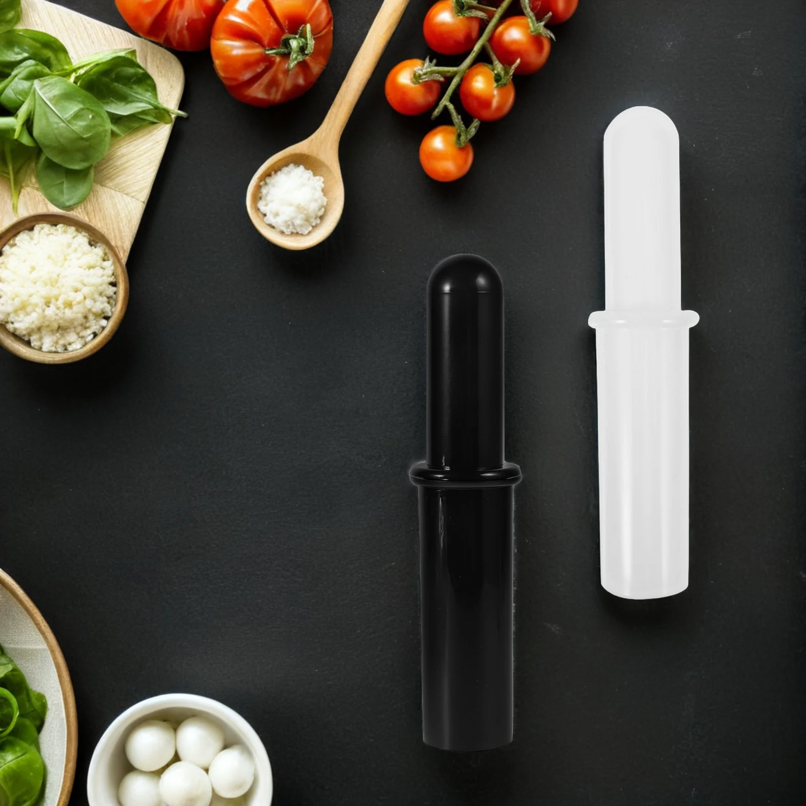 

2Pcs Kitchen Food Pusher Tool: Universal Meat Grinder Tamper Attachment Heavy Duty Plastic Pusher for Efficient Grinding and