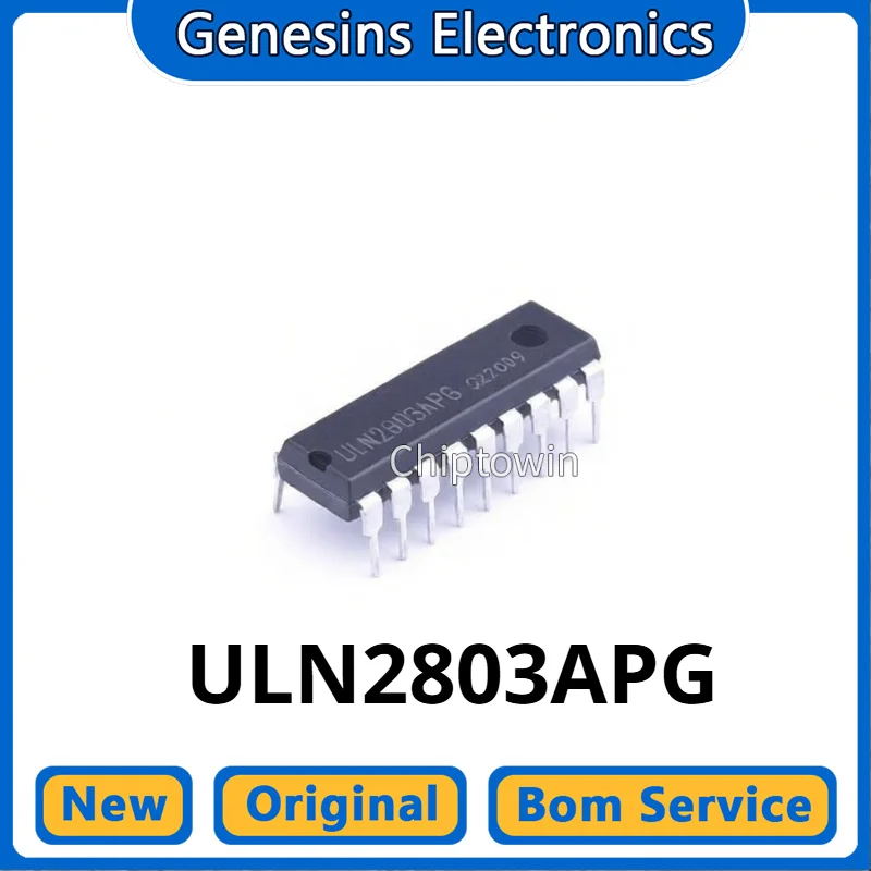 5/50/500 pcs ULN2803APG DIP-18 Darlington Transistor Array IC W7