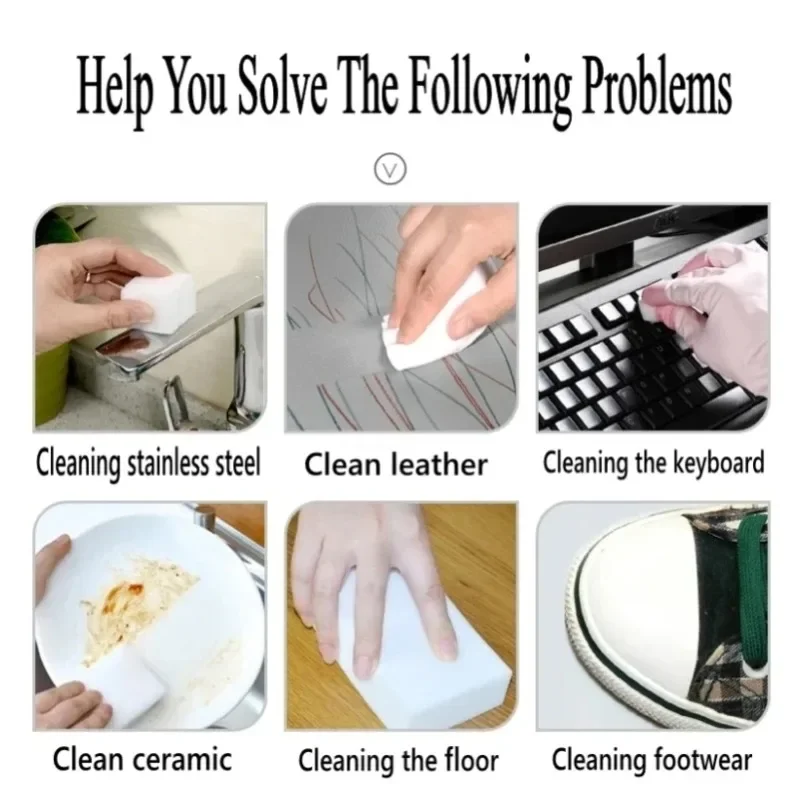 Melamine sponge magic wipe home cleaner cleaning office bathroom high density kitchen tools wholesale miracle items esponjas