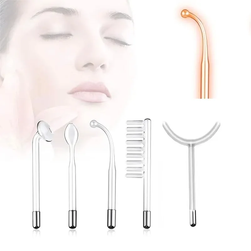 เครื่องบำบัดผิวแบบพกพา, ไม้กายสิทธิ์นีออนอาร์กอนลดเลือนริ้วรอยและต่อต้านความร่วงโรยของผิว, อุปกรณ์ดูแลผิวหน้าความถี่สูงสำหรับใช้ในบ้าน