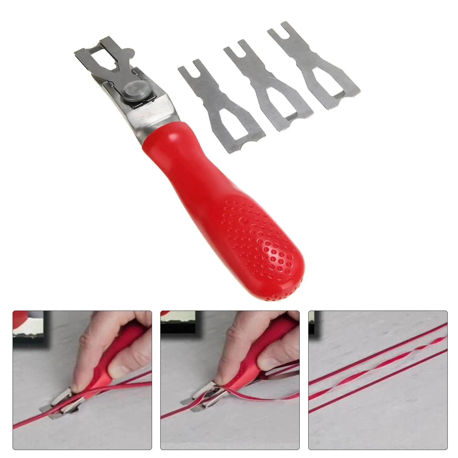 PVC Vinyl Flooring Welding Skiving Knife with 3 Carpet Floor Tool