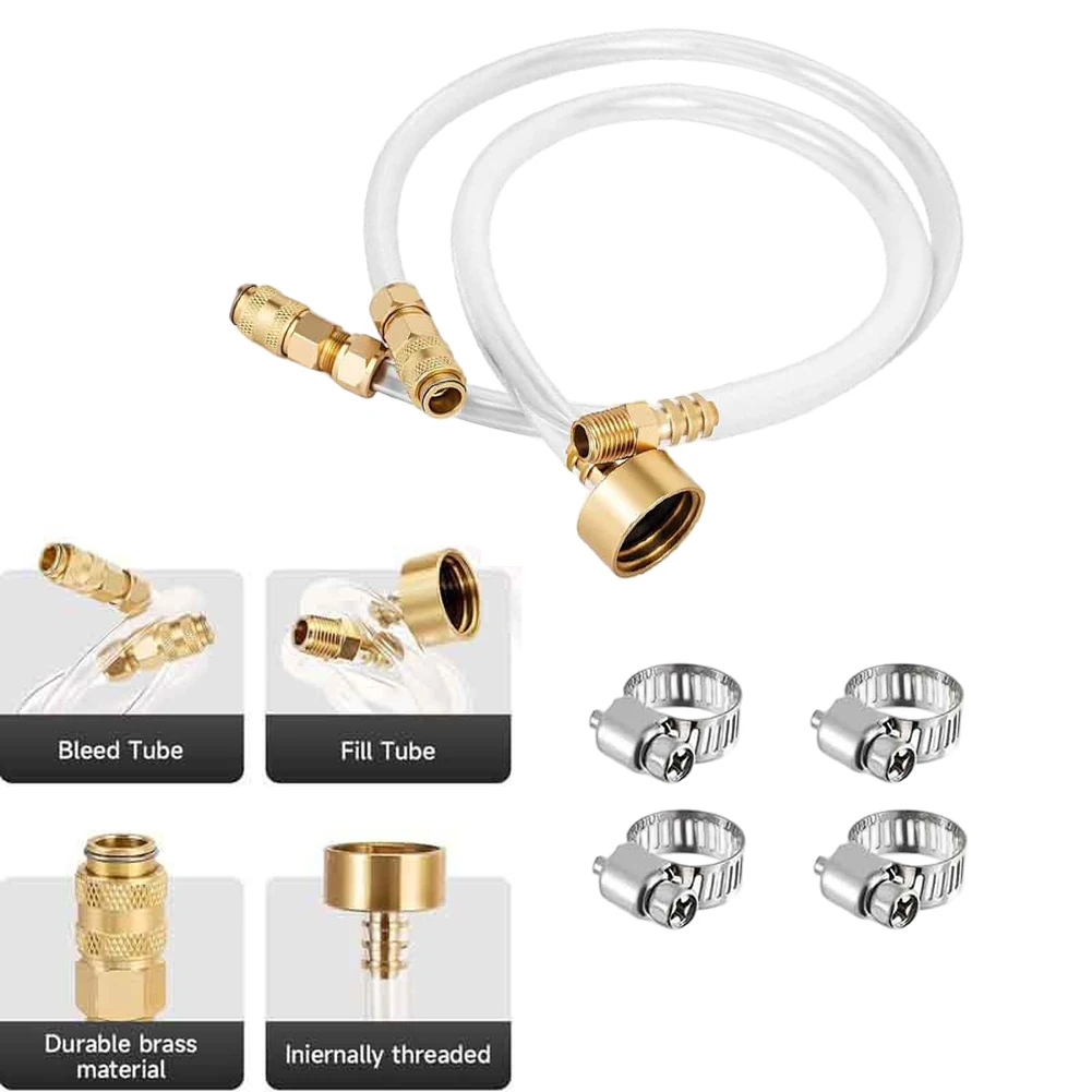 Deflation Kit Seastar Hydraulic Steering Bleed Kit Marine Bleeding Maintenance Tool For Boats Marine Hydraulic Steering Deflati