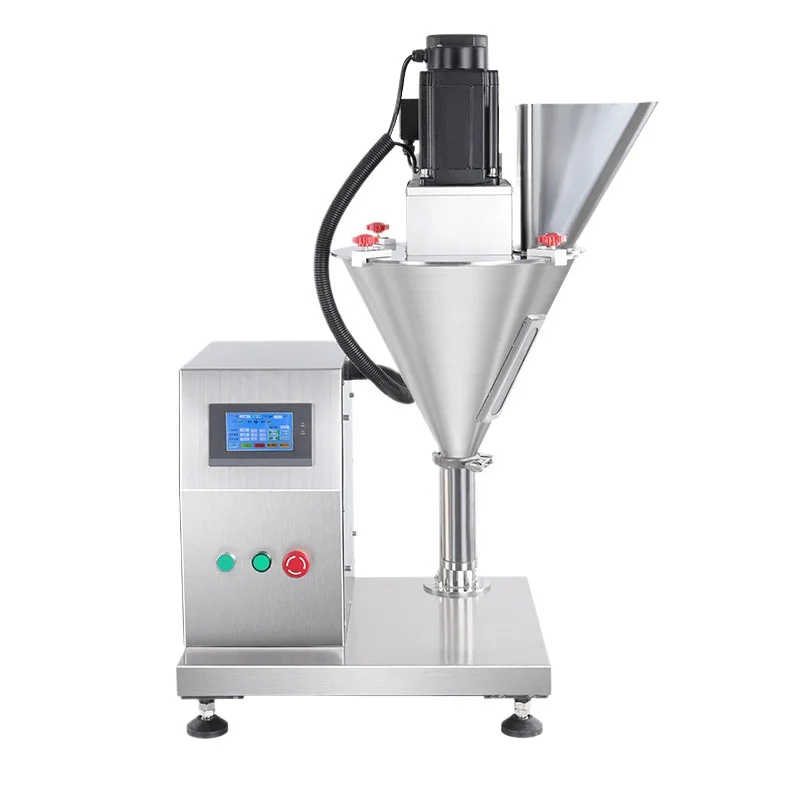 LH automatic desktop powder packaging machine seasoning powder screw quantitative dispensing machine
