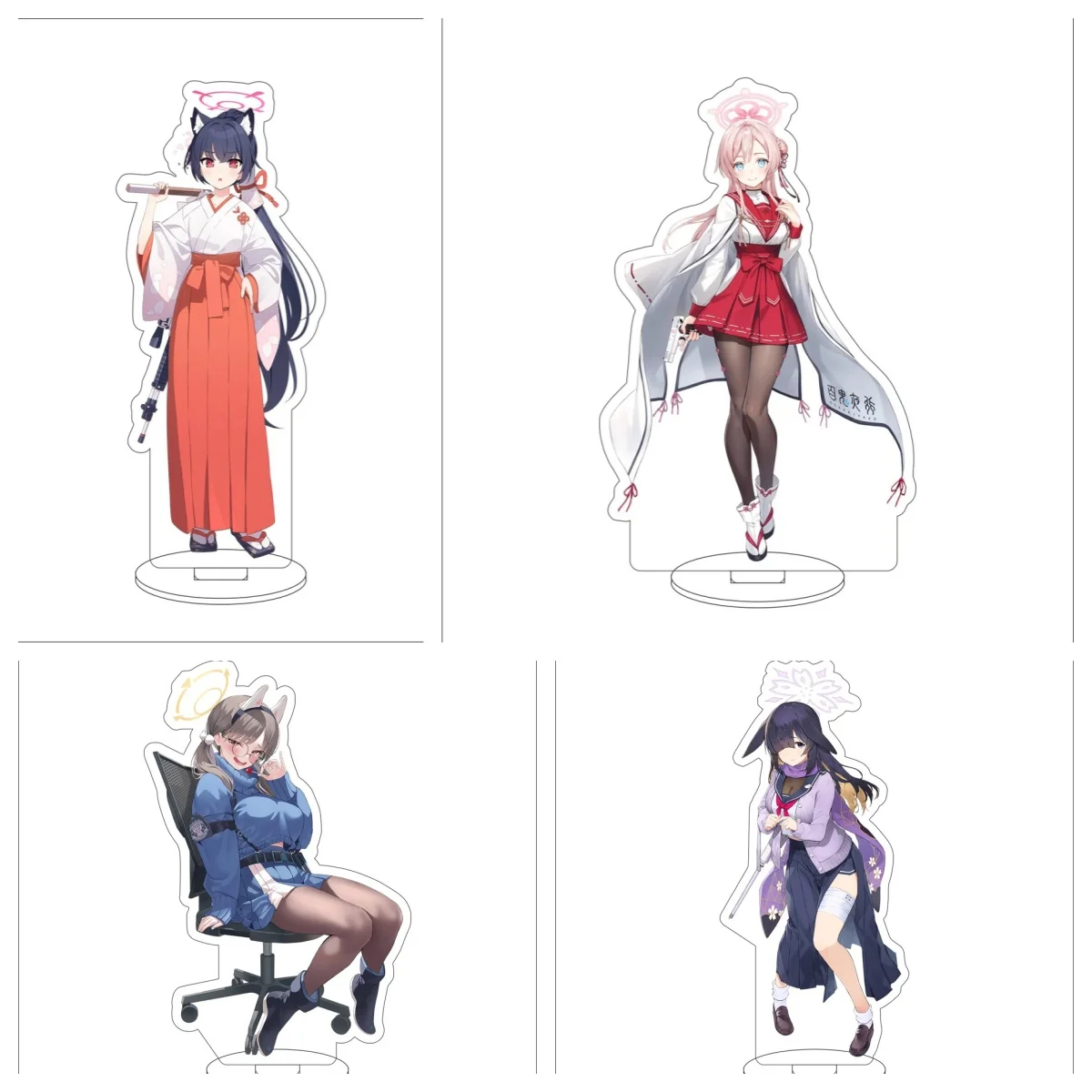 

15CM Charm Anime sexy Blue Archive Acrylic Stand Model Cosplay Characters Ornament Accessories Good Collection Gifts