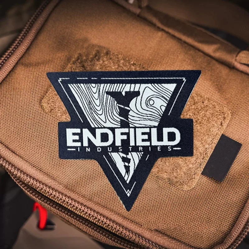ENDFIELD Printing Patch Tactical Armband Morale Chapter Hook Loop Military Patches Backpack Accessories Stickers for Clothing