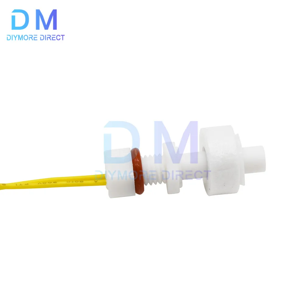 10W PP Liquid Water Level Sensor Horizontal Float Switch Down