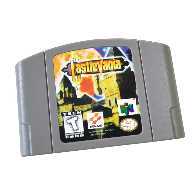 Castlevania For N64 Game Card US And EU Version Console, 64 bit USA And EU Version Video Game Cartridge