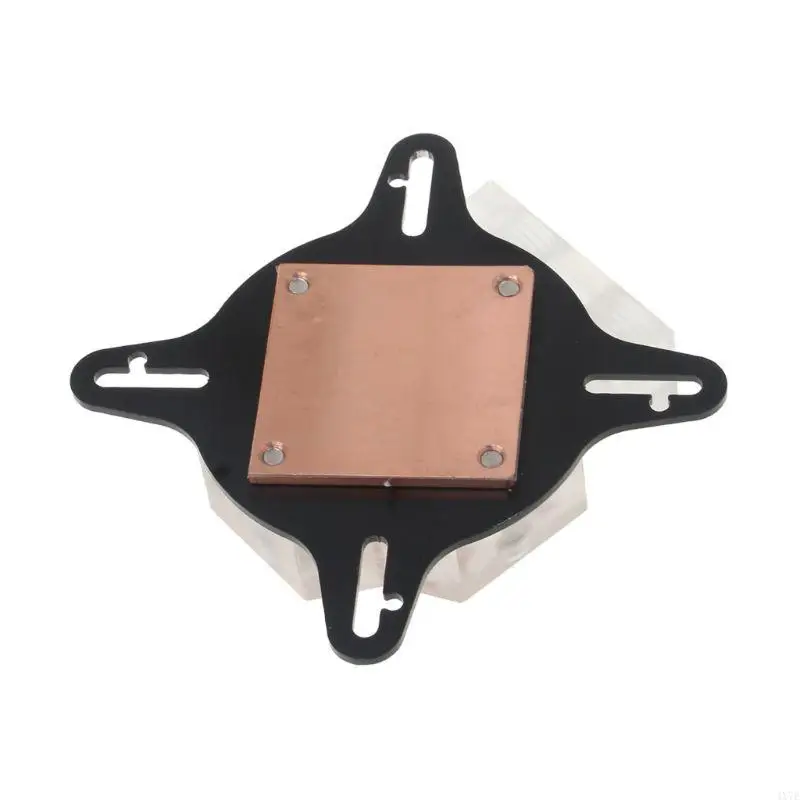 4x7e G1/4 Computer Water Cooler Block PC Waterblock Top Acrylic Top for Intel