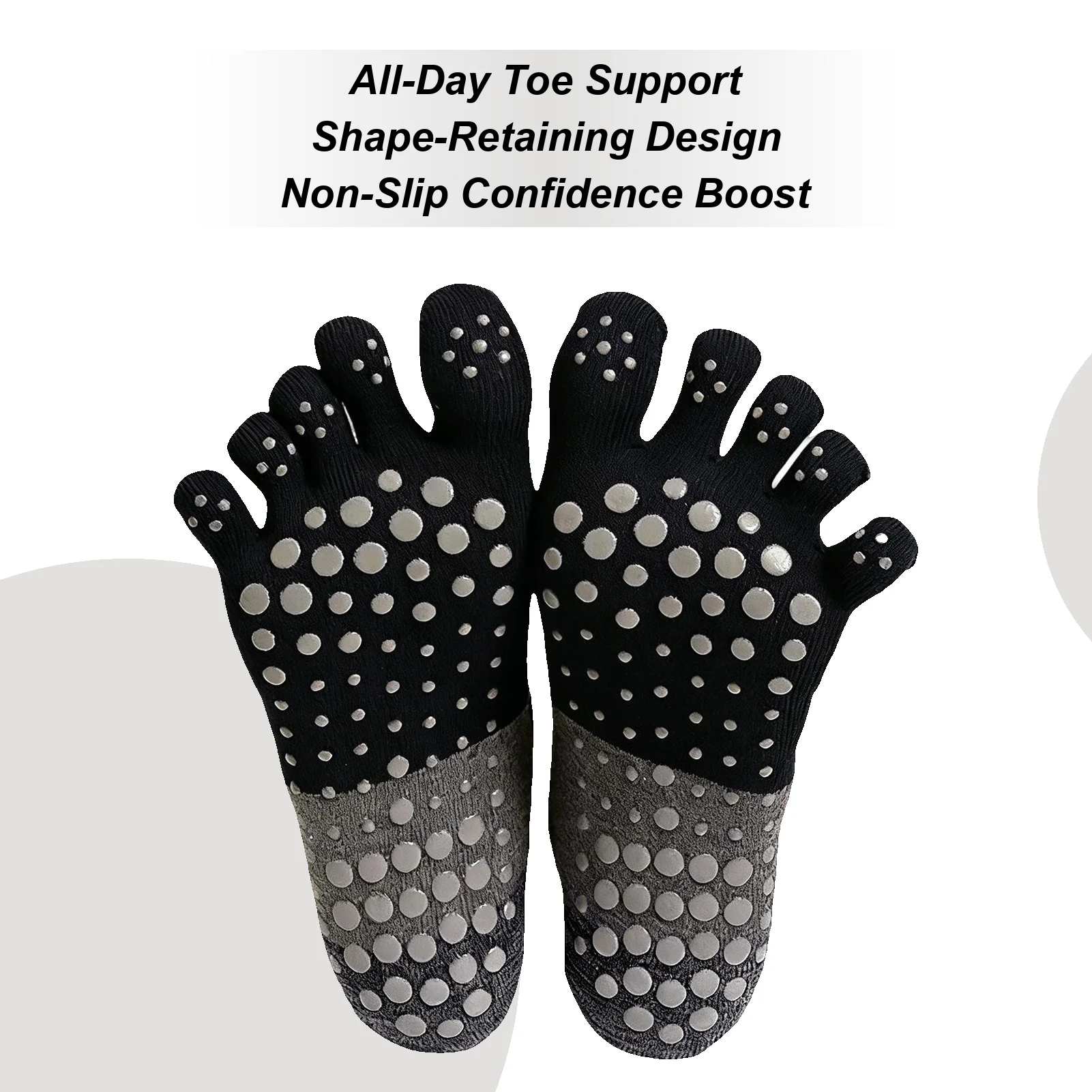

Grip Socks Breathable Warm Non Slip Gym Slipper Socks For Pilates For Gym Home Hospital Floor Basketball Soccer Workout Ballet