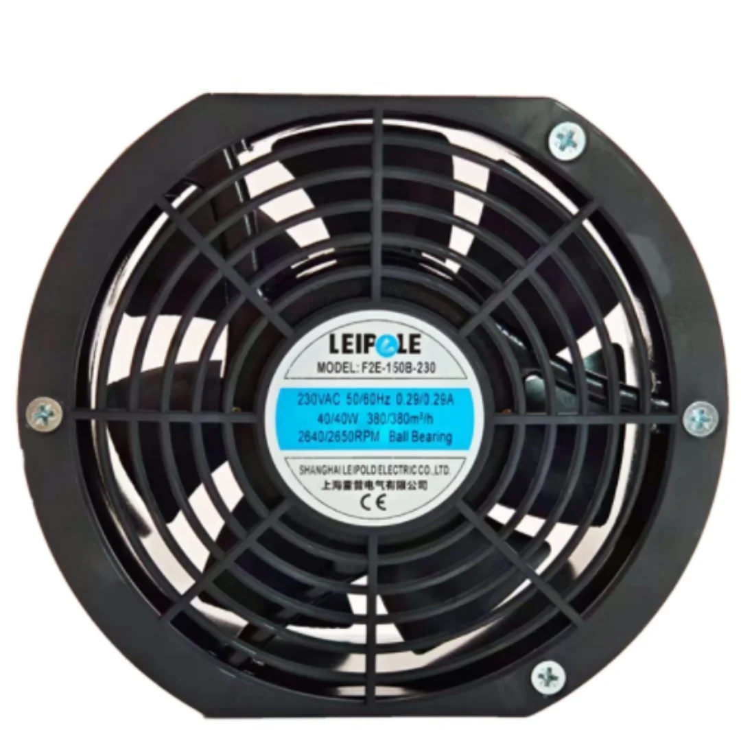 

LEIPOLD F2E-150B-230 AC 230V 0.29A 172x150x51mm Server Cooling Fan