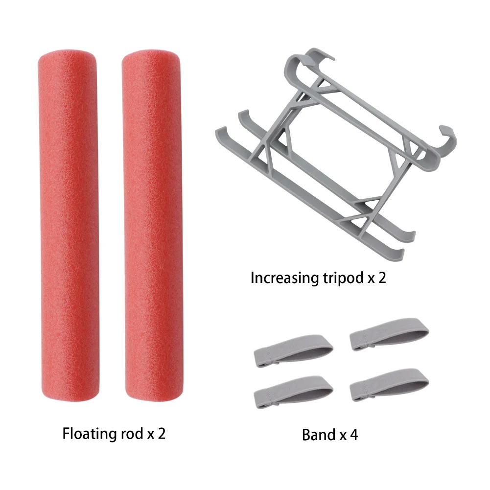 Landing Gear Floating Water Kit for DJI Mini 4 Pro/Mini 3/Mini 3 Pro Training Damping Gear Expansion Leg Mini Drones Accessories