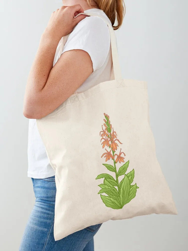 

Cardinal Flower Tote Bag canvas tote bags Cloth bags Shopping bags Big bag women