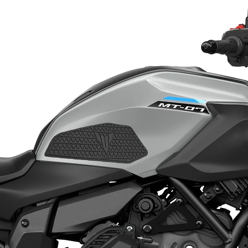 MT07 2025 دراجة نارية عدم الانزلاق الجانب خزان الوقود وسادة المطاط خزان منصات حامي ملصقات لياماها MT07 mt07 MT mt 07 2025 #6