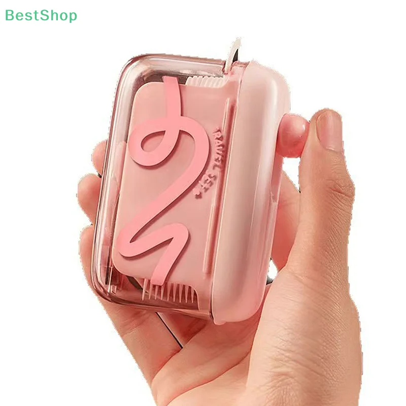 

tipoVictoriacatoriAutomatic Выдвижной диспенсер для зубочисток Ящик для хранения зубочисток с 10 шт. нитью