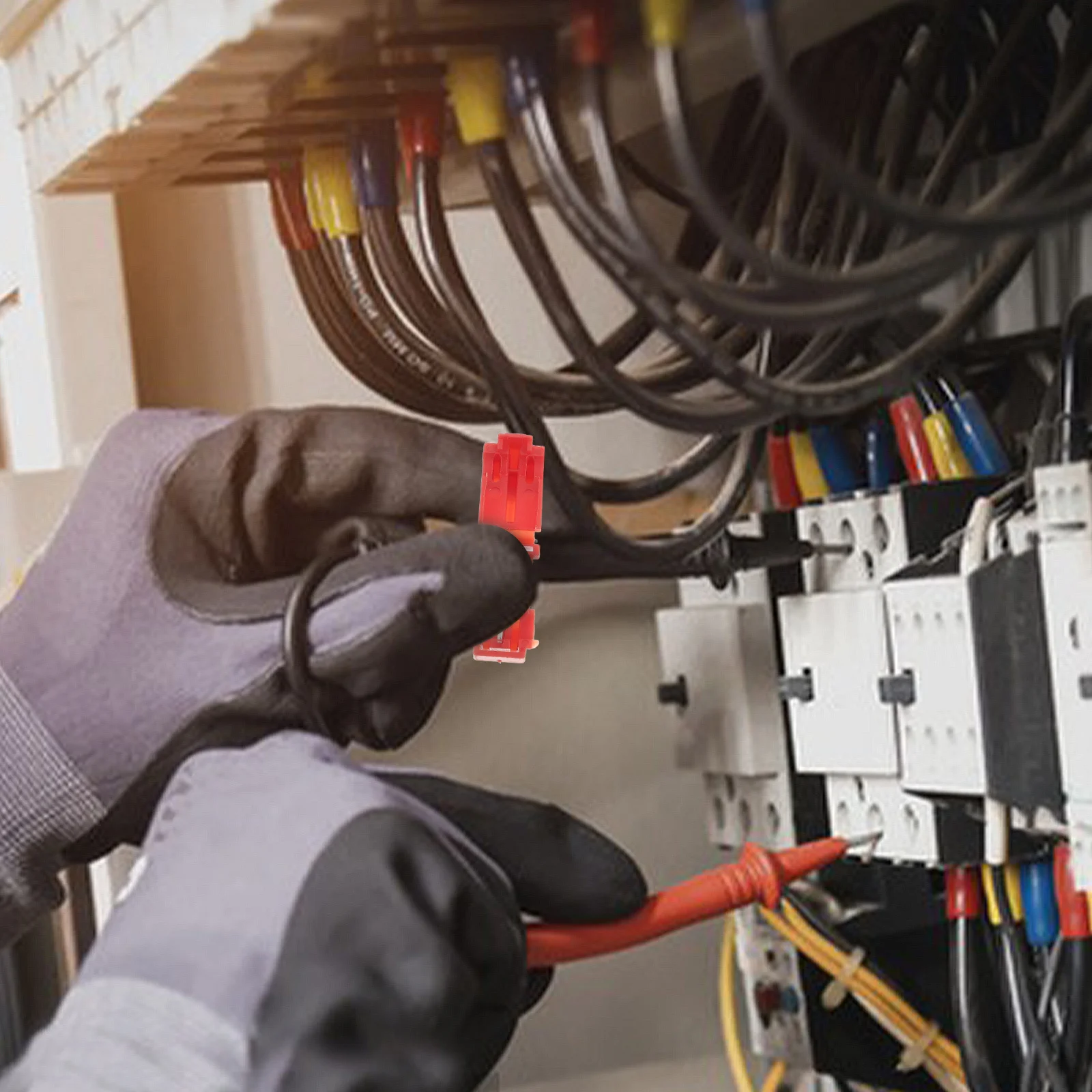 

100pcs T-Type Wire Splice Connectors Insulated Male Disconnect Quick Connect For Automotive Marine Industrial Applications