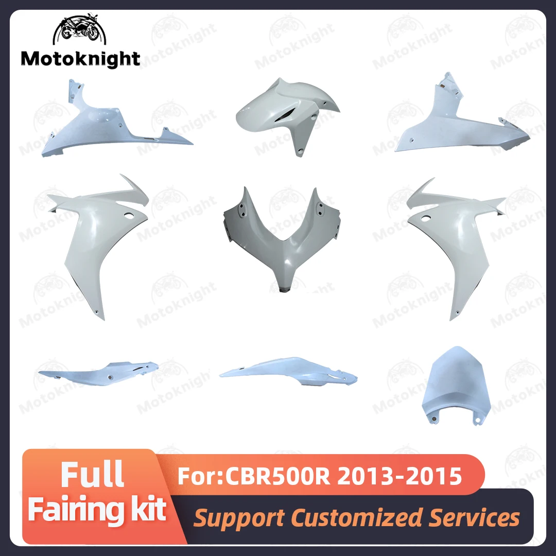 

Fairing Kit Fit For Honda CBR500R 2013 2014 2015 Full Set Motorcycle Fairings Unpainted Bodywork Kits New ABS Plastic