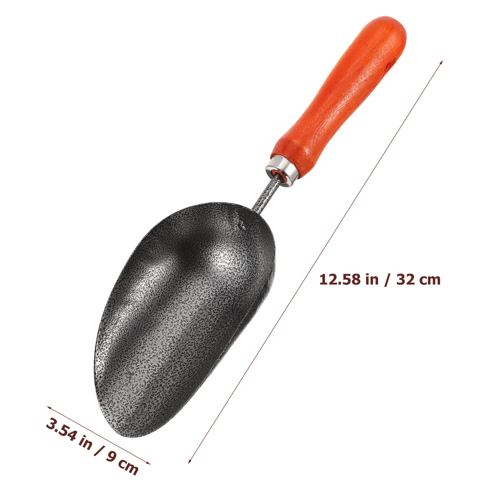 1 conjunto de ferramentas de jardinagem prático mão ferramentas de jardim com alça de madeira escavação pá ancinho capina jardinagem espátula