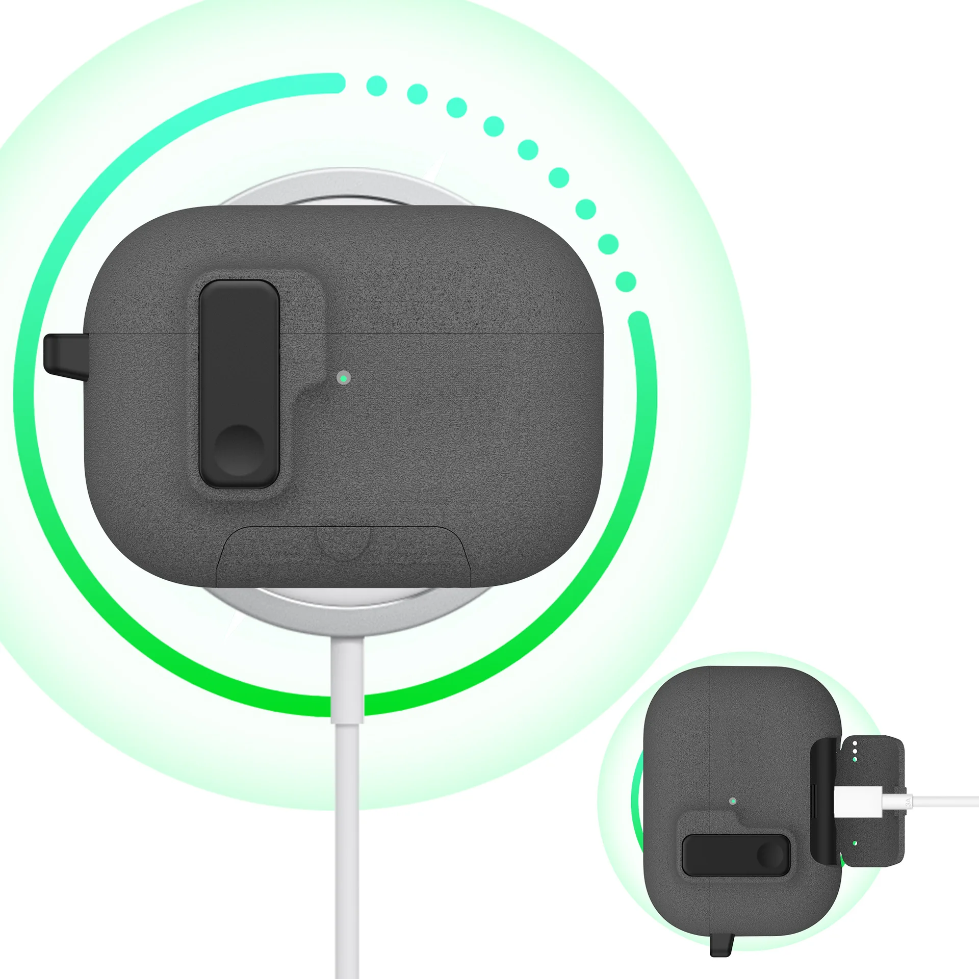 Новинка 2023 года для Airpods Pro 3, чехол с автоматическим замком и набором для чистки, подставка для телефона, защитный чехол для Airpods Pro 3