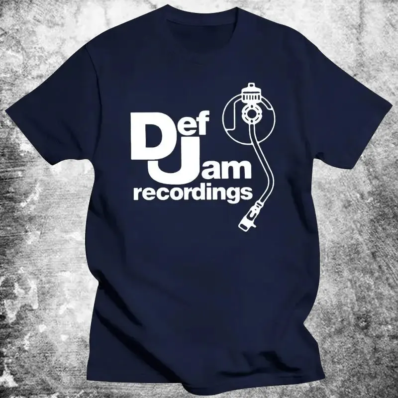 Vintage Printed Mens Clothing DEF JAM Recordings Logo Classic Rap Hip Hop NAS T Shirt Classic High Quality Cotton Woman Tops