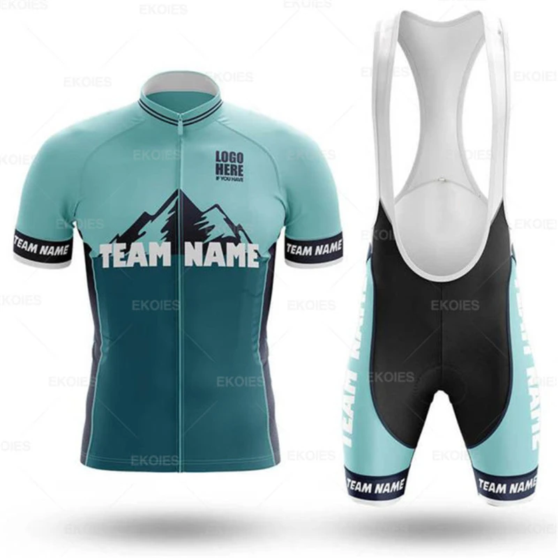 

Personalise Customize MTB Bike Clothing Summer Unisex Bicycle Breathable Clothes Professional Customize Team Cycling Jersey Set