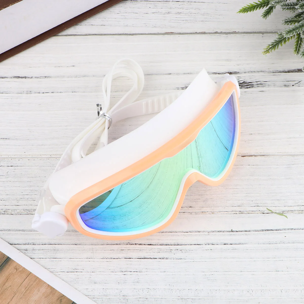 

Anti Fog Diving Goggles Swimming Glasses Eye Protector Waterproof Clear Vision Ergonomic Design Thickened Silicone Strong