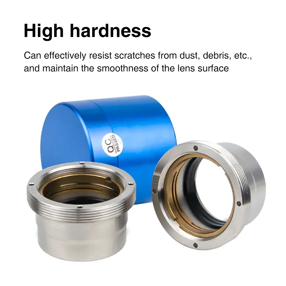 عدسة تركيز ليزر WSX وعدسة موازية مع حامل KC13 KC15 NC30 NC30B D30 D37 F100 F150 F200 لرأس القطع بالليزر #4