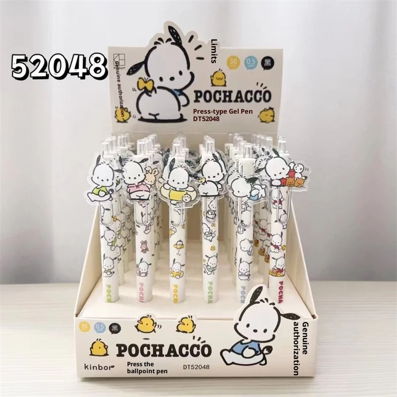 new-pochacco-cartoon-cute-student-writing-super-smooth-press-patch-gel-pen-black-05mm-student-school-wholesale-pen