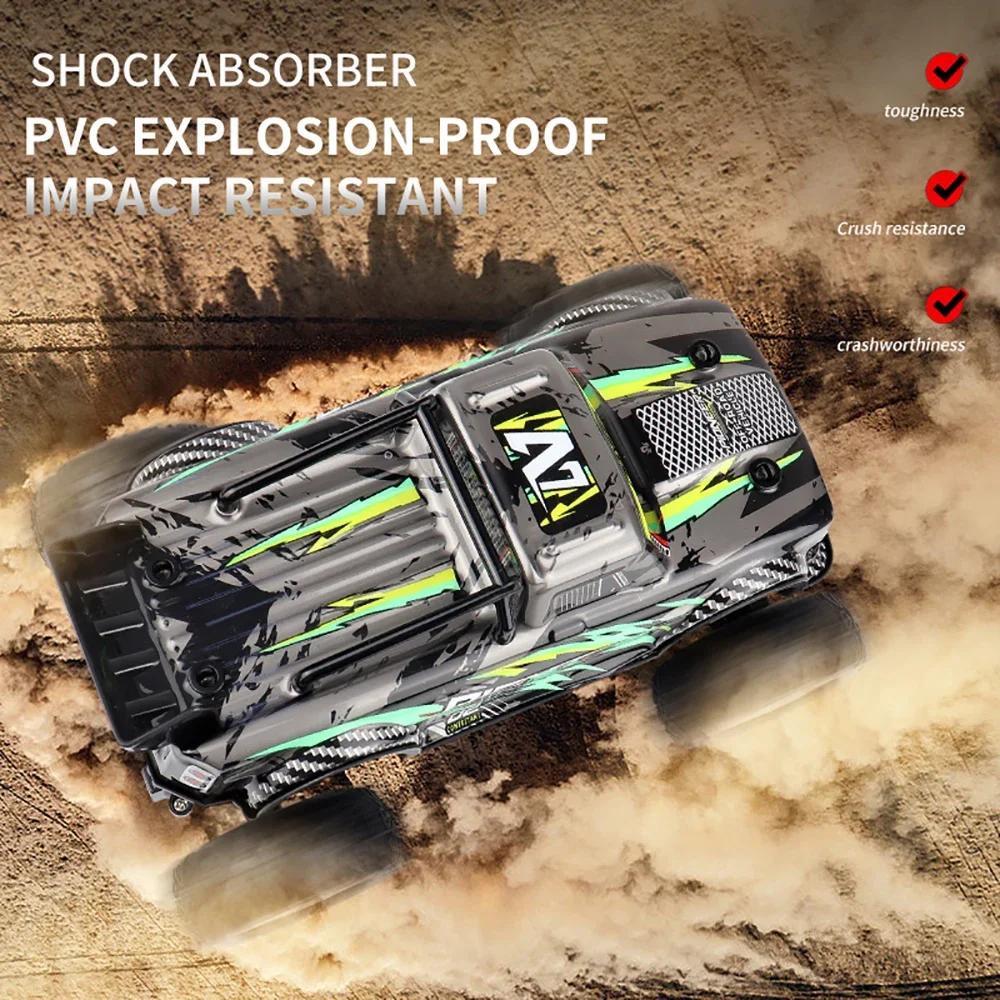 

Mini 2WD RC Buggy LED Light Off-Road Drift Car Remote Control Truck Toy for Boys & Beginners’ Outdoor Play Excavadora Para Niños