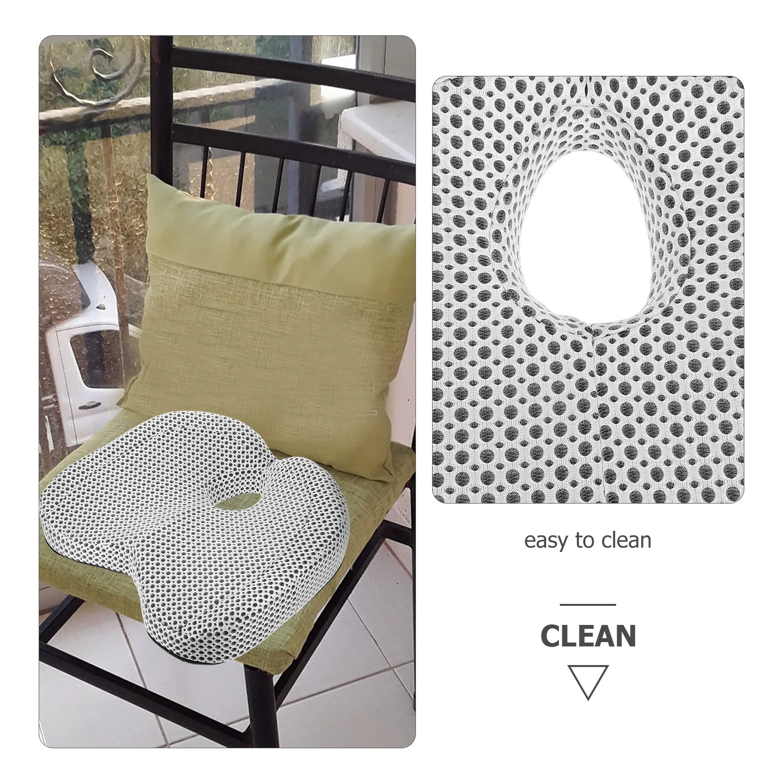 

Alipis Chair Cushion Patented Pressure Relief Seat for Office Home Sitting Car Wheelchair Airplane Comfort Support