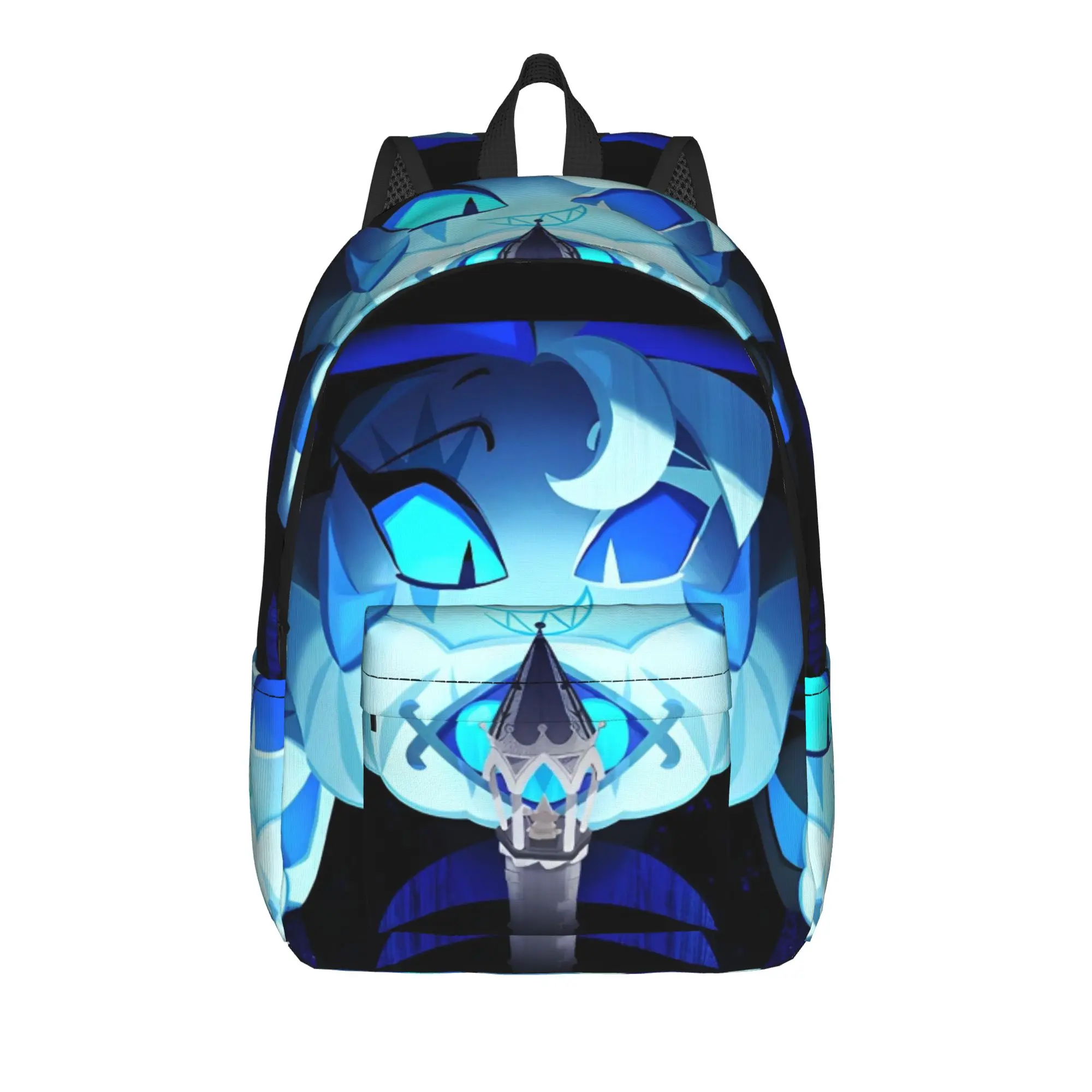 

Shadow Milk Cookie Run Kingdom Backpack for Men Women Casual High School Hiking Daypack Anime College Canvas Bags with Pocket