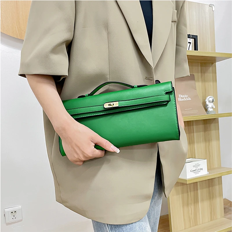 Genuine Leather Top Handle Satchel Purse for Women 2024 Brand Designer Luxury Clutch Handbags High Quality The Tote Bag