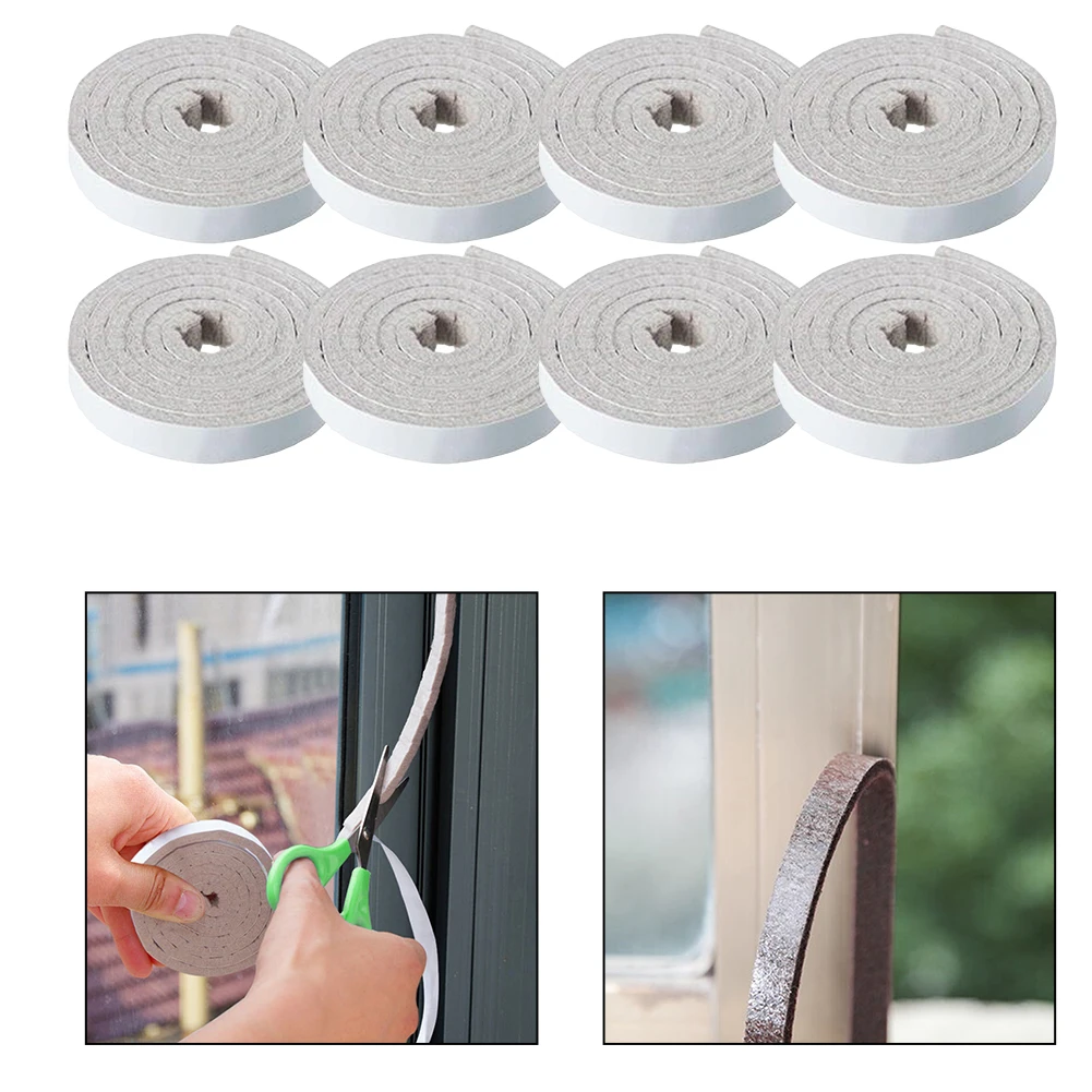 High Efficiency Moisture Barrier with Eva Door and Window Sealing Strips Pack of Four or Eight Pieces Available Now