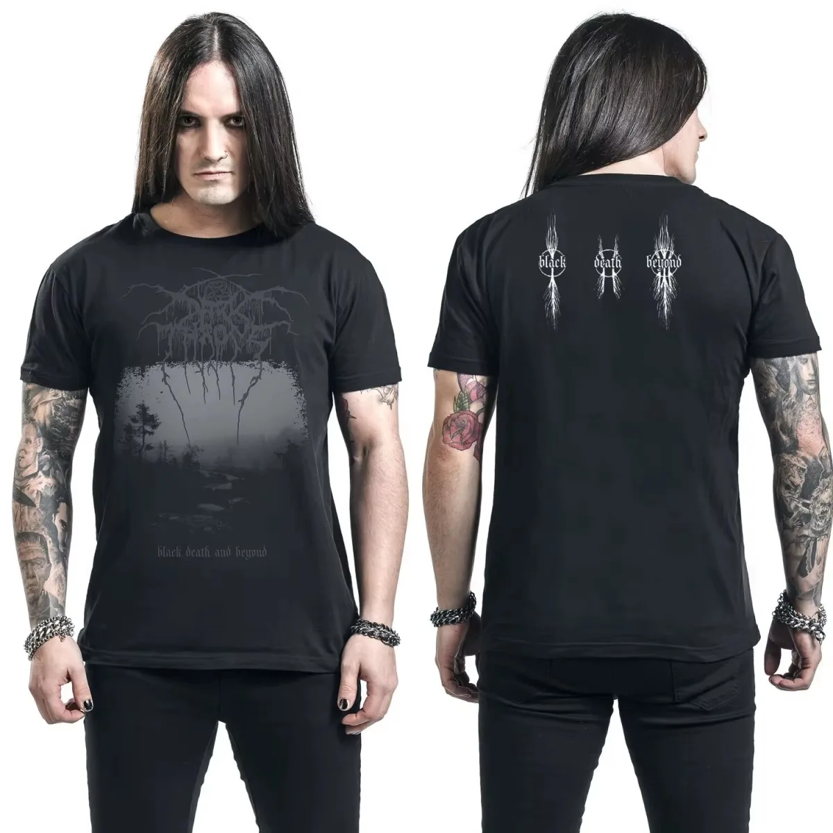 Darkthrone - A Blaze in The Northern Sky Band Graphic T-Shirt Cotton Men Women Streetwear Tee