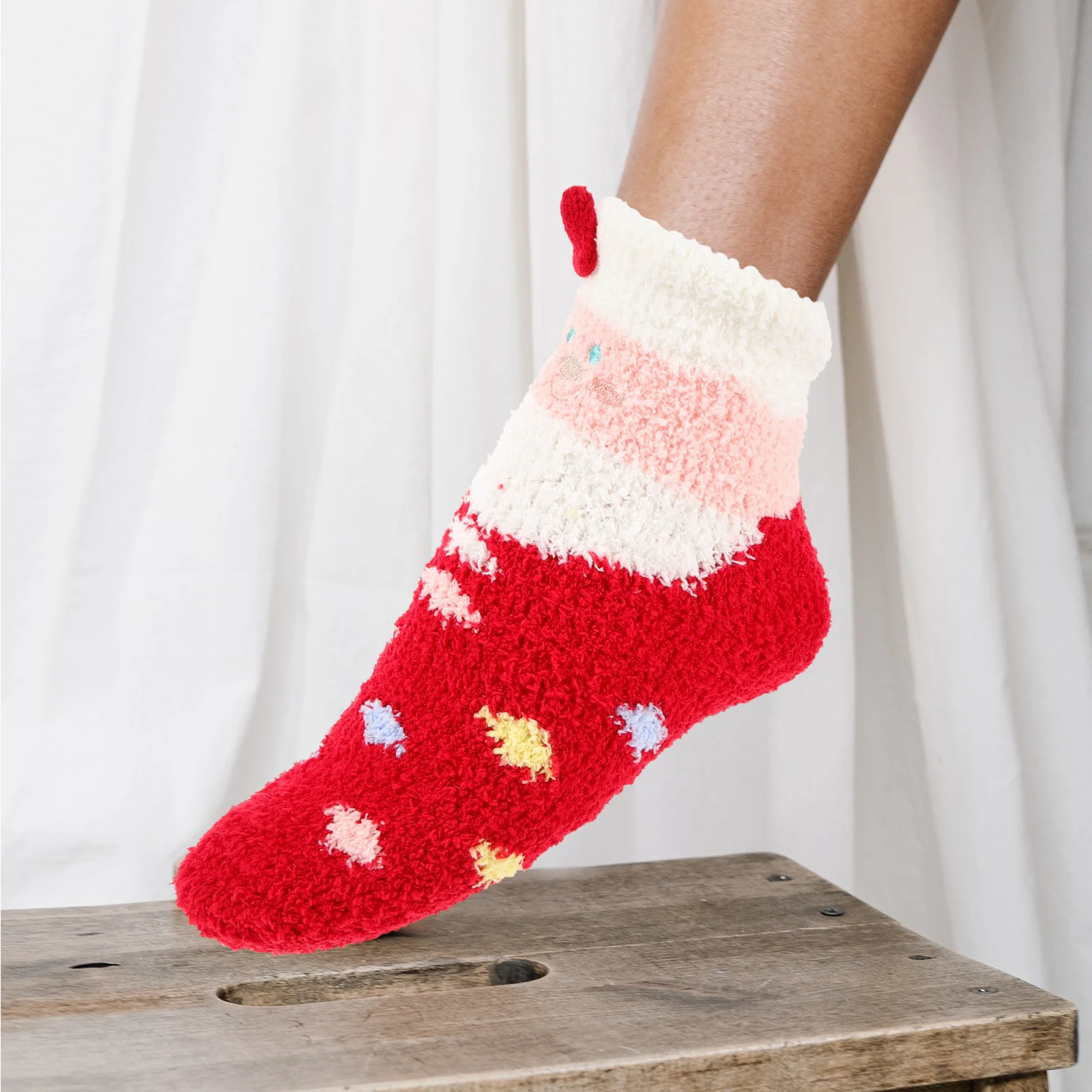 

Рождественские женские модные лодыжки, подарок для родителей и детей, теплые удобные эластичные легкие одинаковые носки для праздника и вечеринки