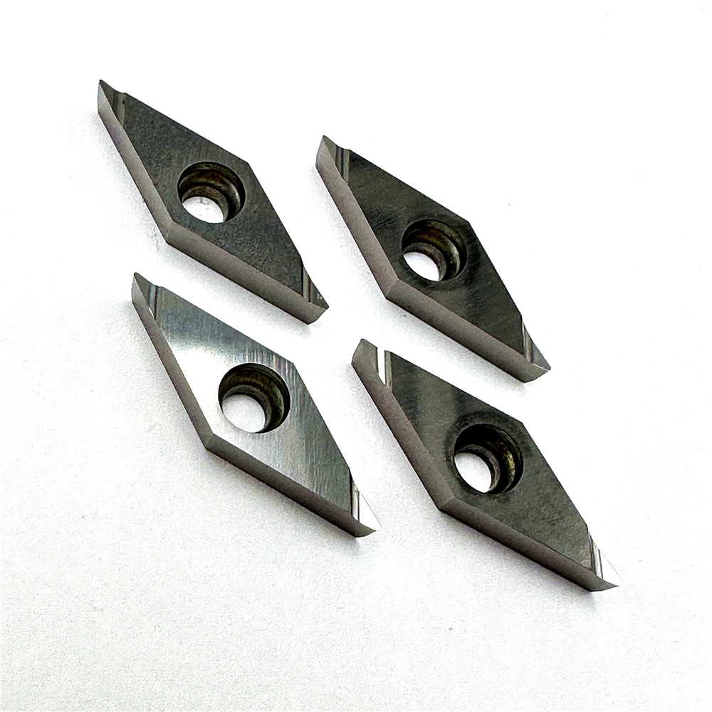 TN60 VBGT110304R-F VBGT110302แบบดั้งเดิมเครื่องมือ mesin bubut CNC แปรรูปเหล็กคุณภาพสูงเครื่องมือตัดกลึง Cermet