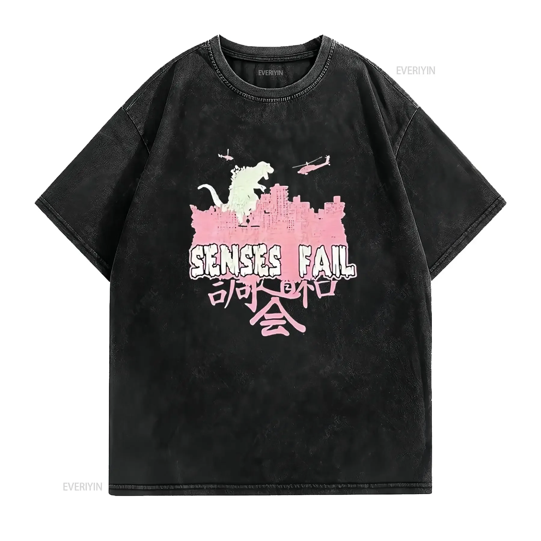 New Senses Fail band For Fans S 5XL T Shirt UB300 vintage Washed designer clothes Versatile streetwear Breathable graphic