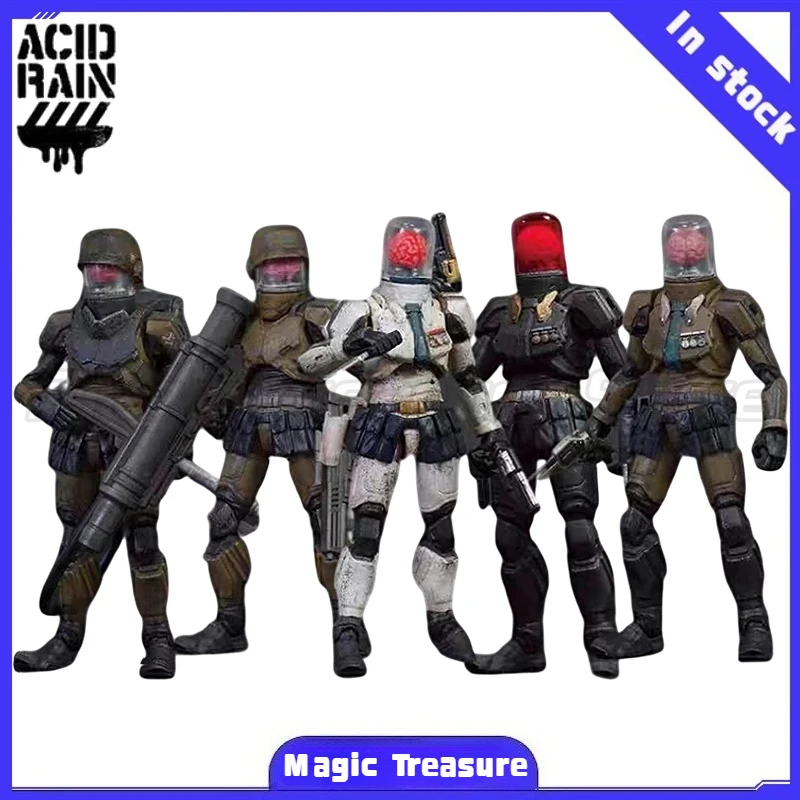 

Acid Rain War 3.75 Inch FAV-H11B Transcranial Tyrant H11W Brain Freeze H12 Cortex Commander 13/14 Soldier Action Figureals Model