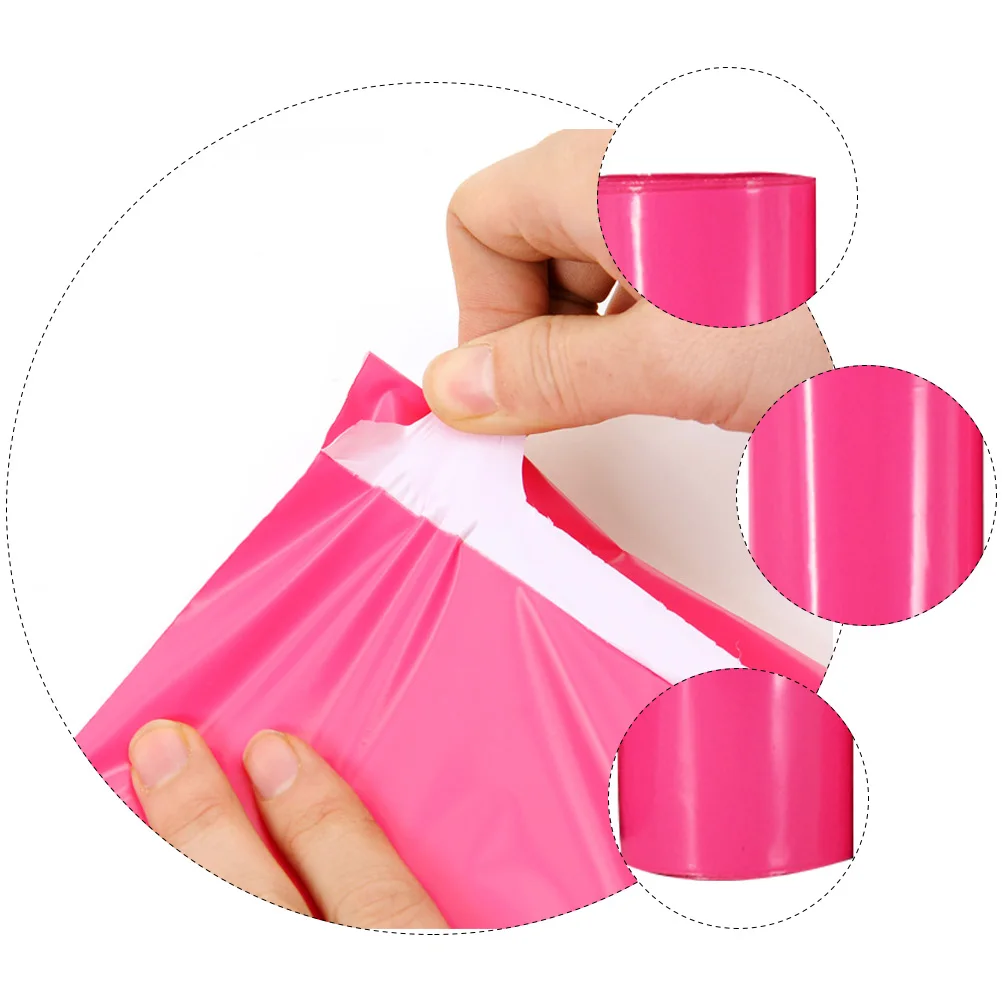 

100 Pcs Waterproof Packaging Bag Storage Containers Bags for Express Holder Package