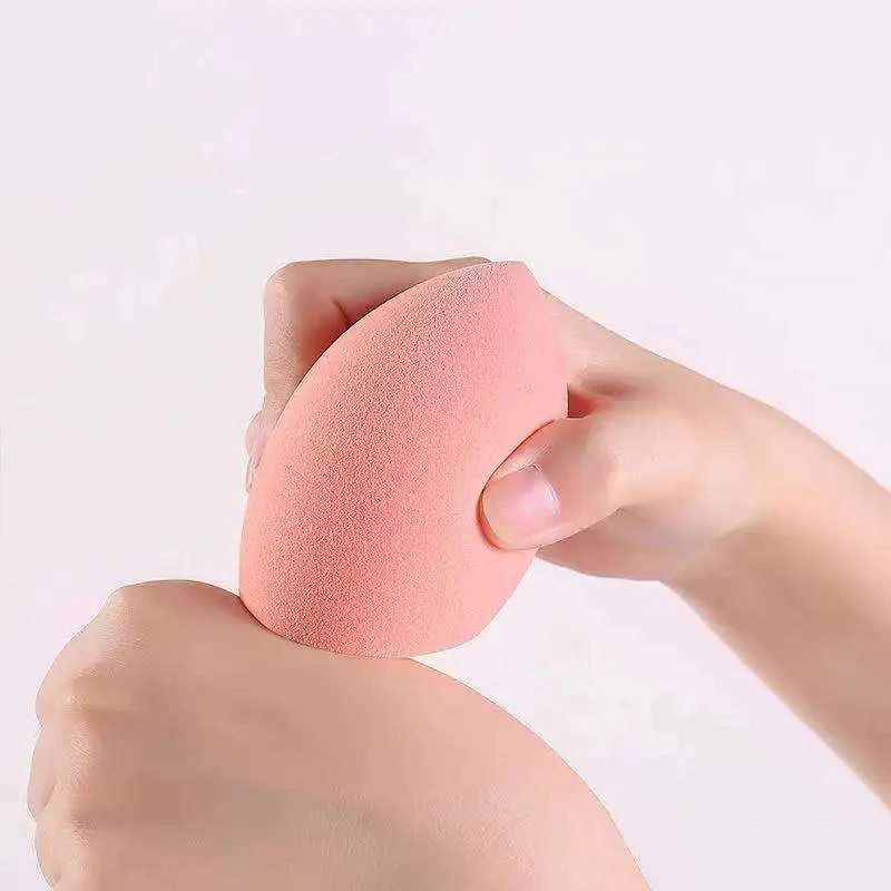 100個入り プライベートブランド 大きめサイズ ヴィーガンメイクアップスポンジ ラテックスフリー メイクアップブレンディングスポンジ