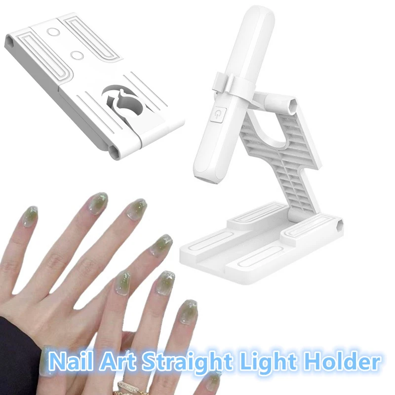 HOT Lamp Stand Nail Art Light Handheld Holder UV LED Mini Dryer Machine Phototherapy Bracket Salon DIY Manicure Design Tools