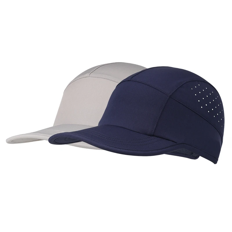 Connectyle Mens Foldable Sun Cap Outdoor Sports Hat Lightweight Quick Dry Breathable  Sun Protection Runner Cap