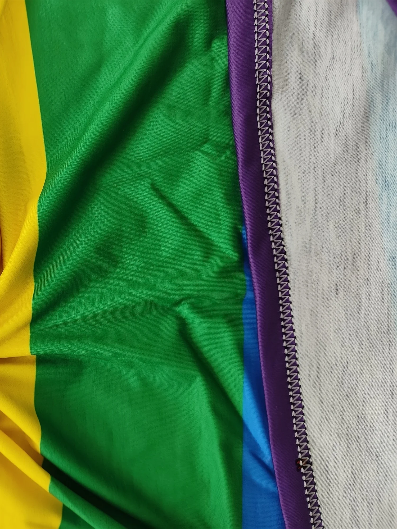 Camiseta esportiva masculina plus size com estampa de bandeira arco-íris – camiseta de verão Y2K respirável e absorvente de umidade com mangas curtas, gola redonda