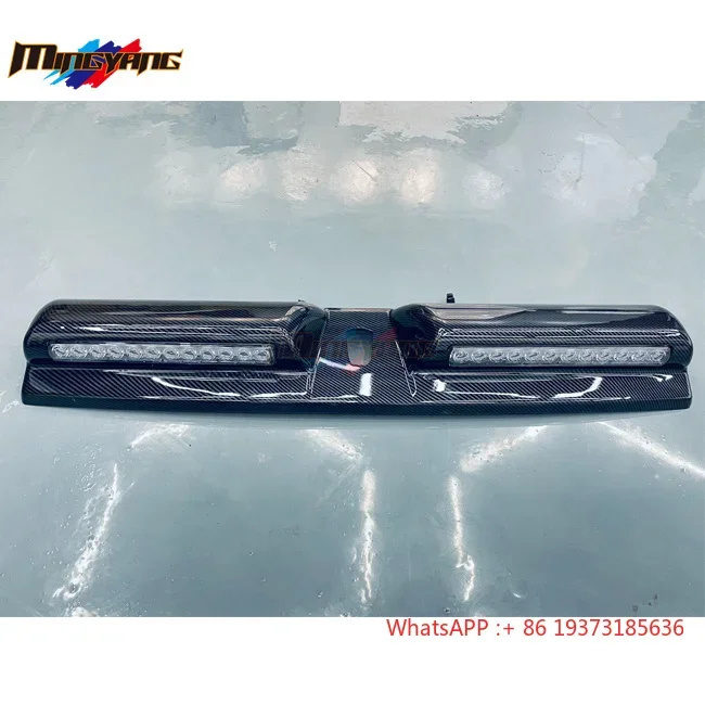 Car carbon Roof spoiler light Roof Top Fog-Proof Light car offroad led light bar for Toyota Hilux Revo Rocco water proof