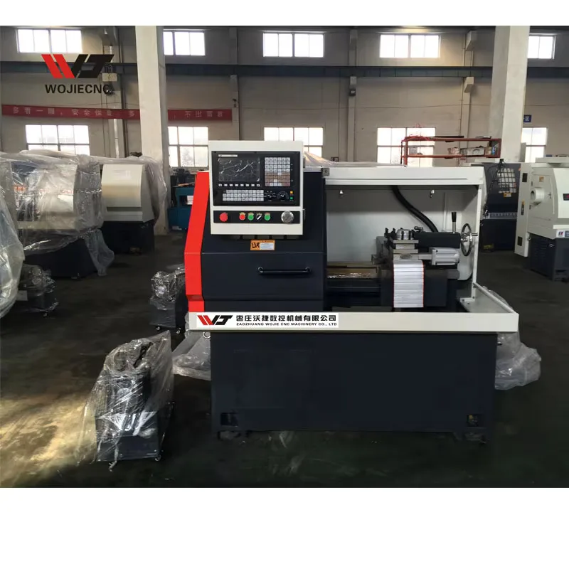 Mesin bubut Cnc Mini presisi tinggi dengan Chuck